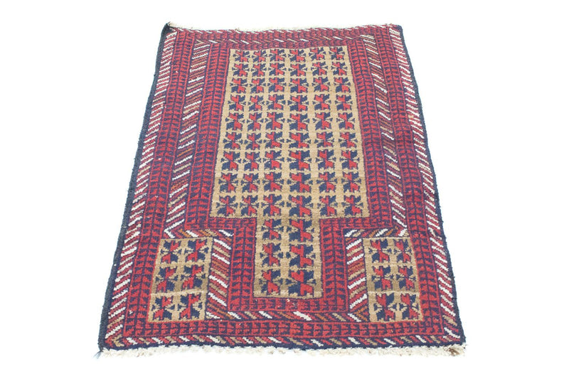 Tappeto Belutsch - 117 x 74 cm - rosso