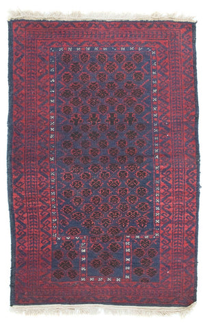 Tappeto Belutsch - 124 x 77 cm - blu
