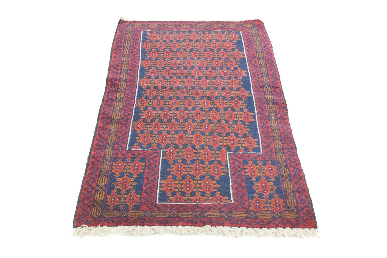 Tappeto Belutsch - 132 x 78 cm - blu