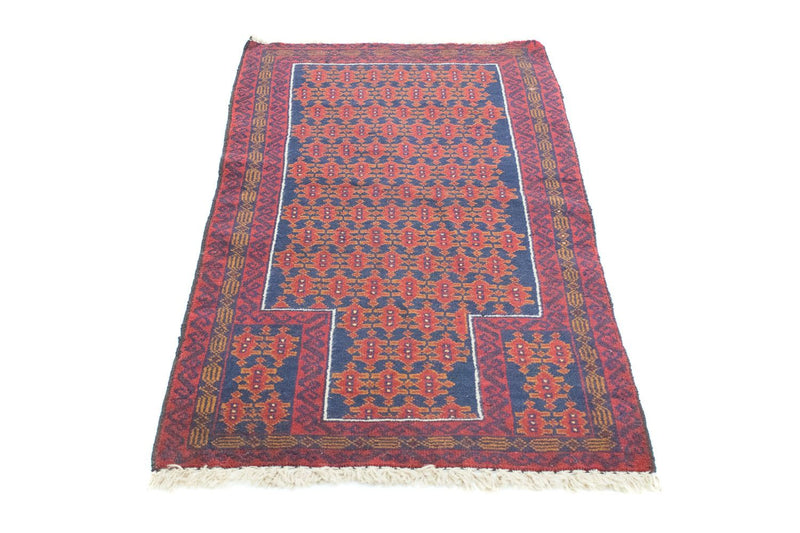 Tappeto Belutsch - 132 x 78 cm - blu