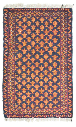 Tappeto Belutsch - 133 x 80 cm - blu