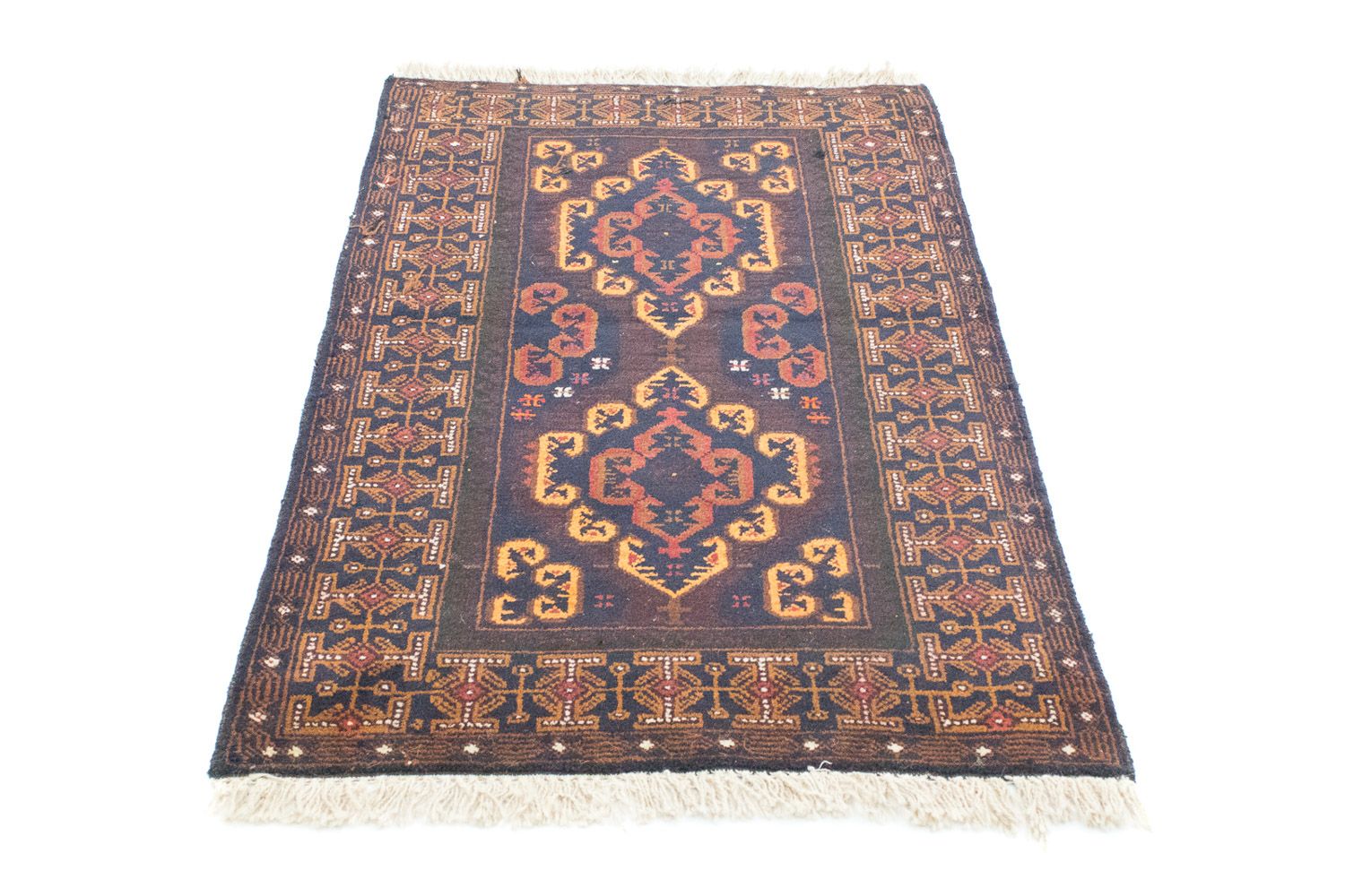 Tappeto Belutsch - 134 x 81 cm - marrone