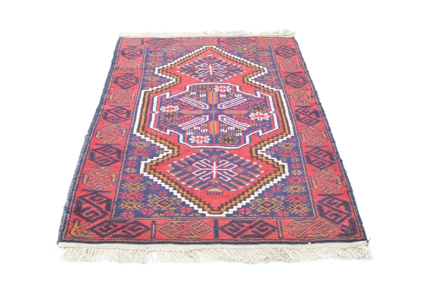 Tappeto Belutsch - 128 x 84 cm - rosso