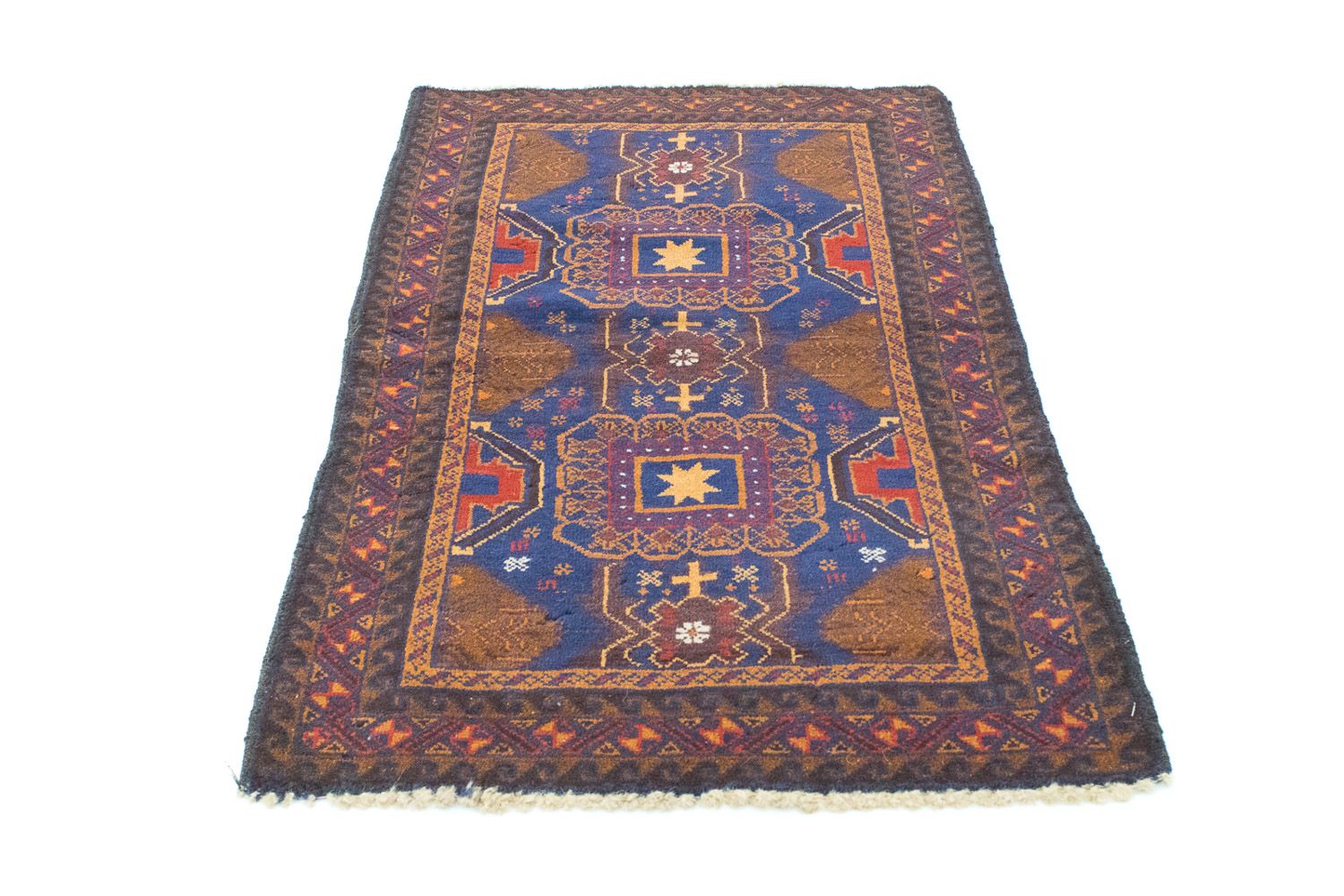 Tappeto Belutsch - 137 x 81 cm - blu