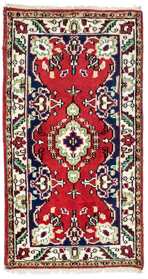 Tappeto orientale - 160 x 90 cm - rosso