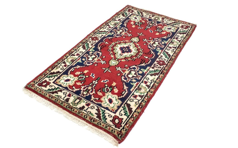 Tappeto orientale - 160 x 90 cm - rosso