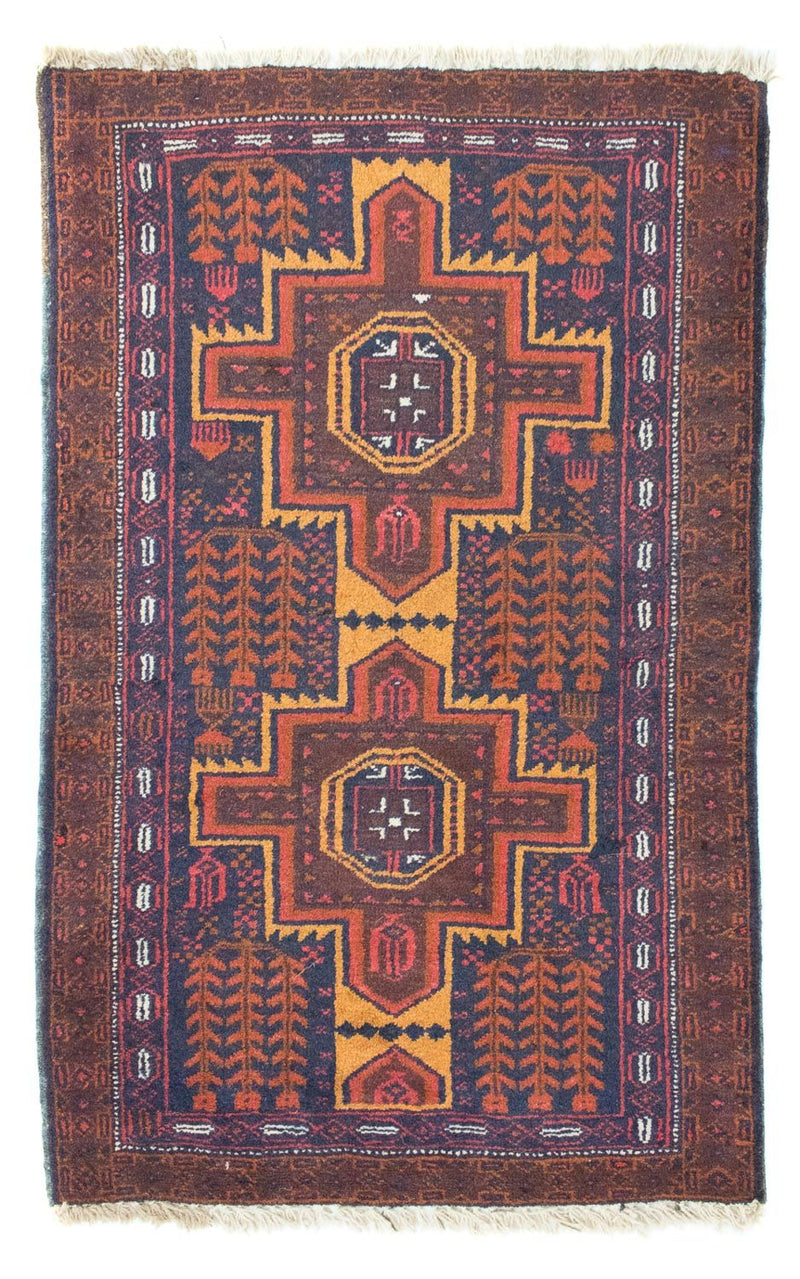 Tappeto Belutsch - 133 x 82 cm - blu