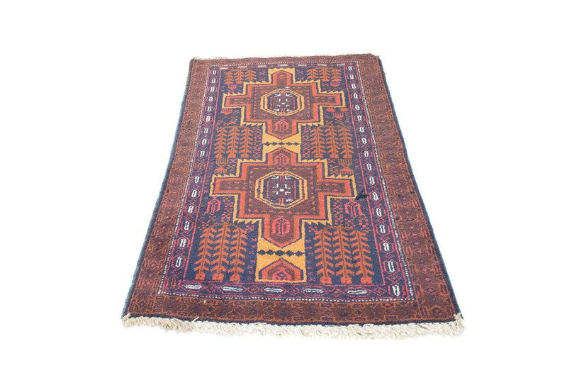 Tappeto Belutsch - 133 x 82 cm - blu