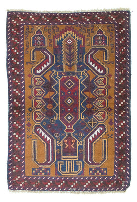 Tappeto Belutsch - 136 x 89 cm - blu