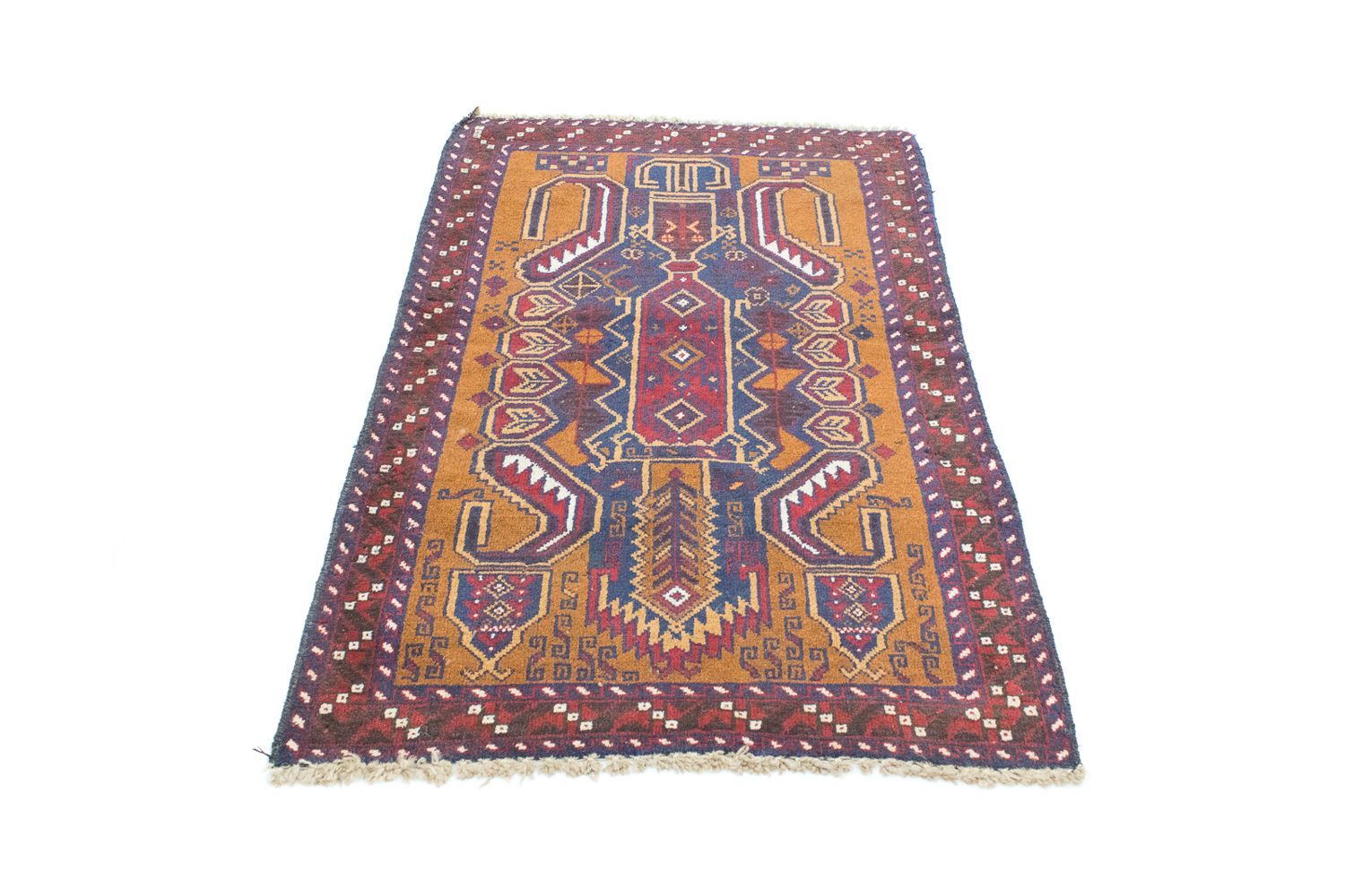 Tappeto Belutsch - 136 x 89 cm - blu