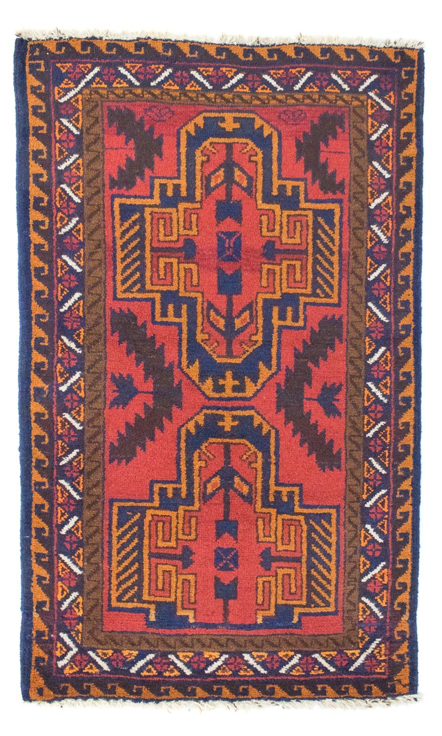 Tappeto Belutsch - 134 x 75 cm - rosso