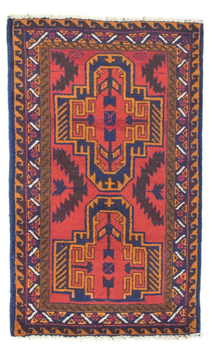 Tappeto Belutsch - 134 x 75 cm - rosso