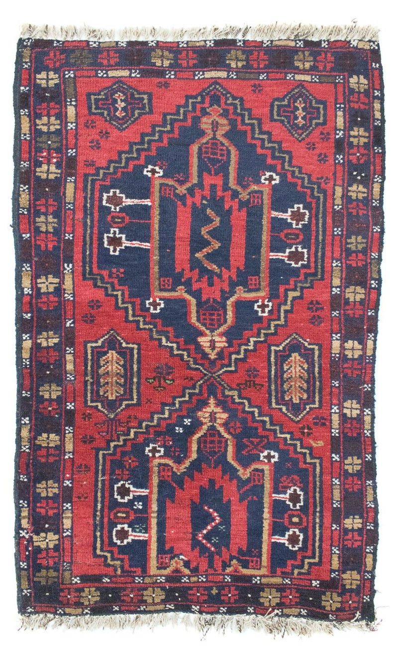 Tappeto Belutsch - 127 x 77 cm - blu