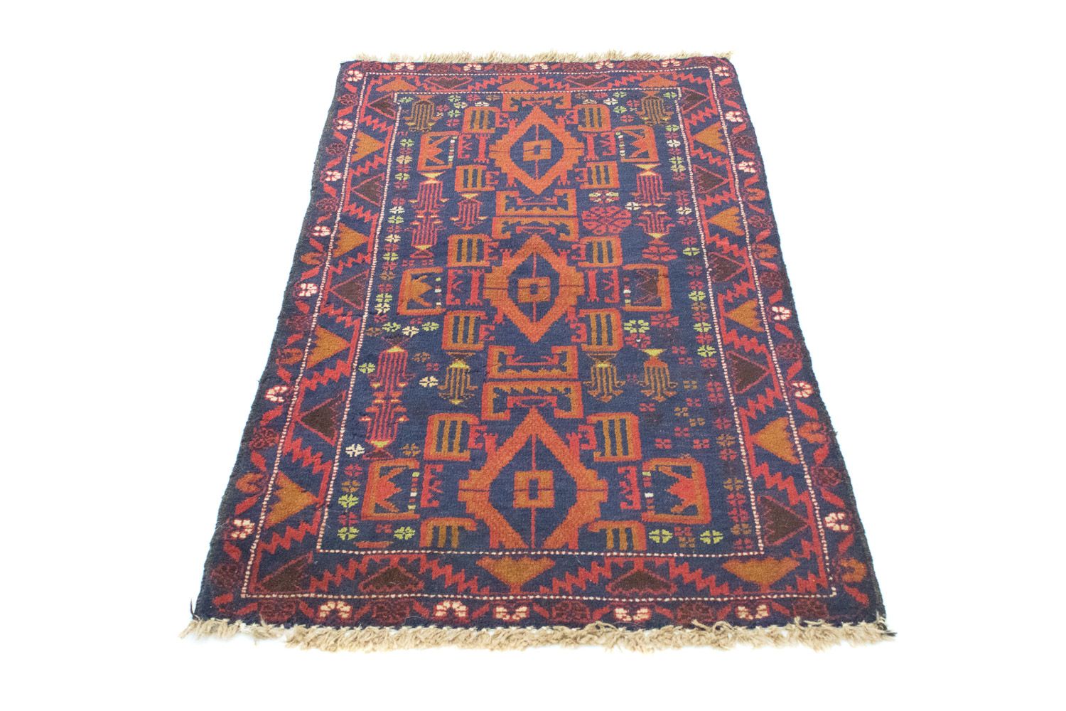 Tappeto Belutsch - 135 x 81 cm - blu