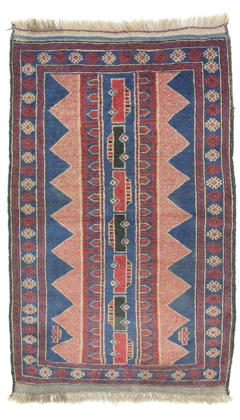 Tappeto Belutsch - 160 x 84 cm - blu