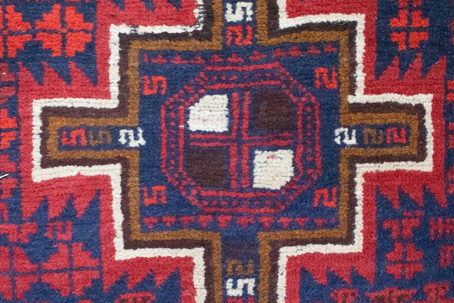 Tappeto Belutsch - 124 x 76 cm - blu