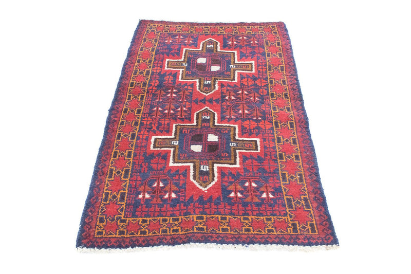 Tappeto Belutsch - 124 x 76 cm - blu