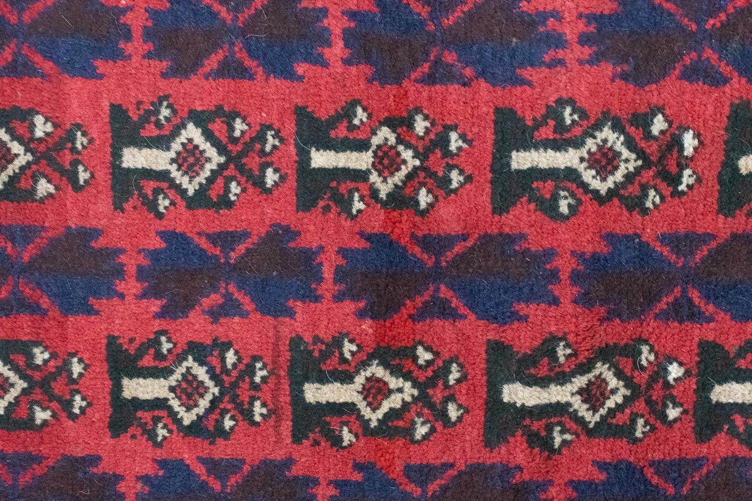 Tappeto Belutsch - 126 x 73 cm - rosso