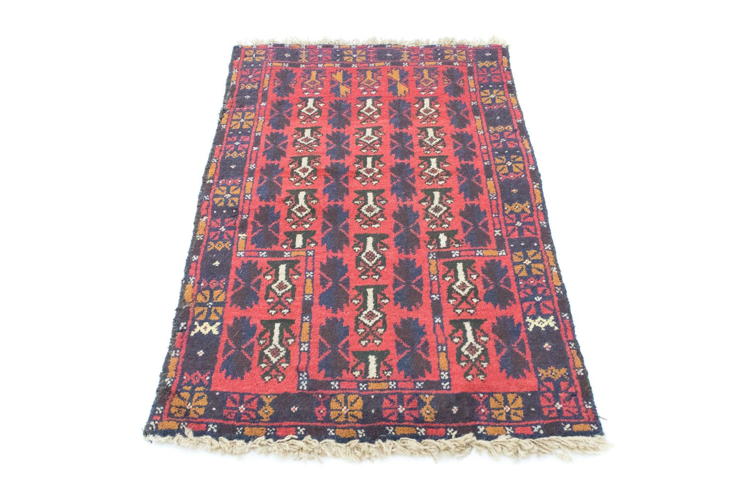 Tappeto Belutsch - 126 x 73 cm - rosso
