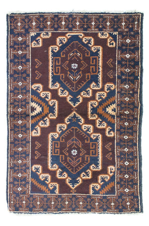 Tappeto Belutsch - 132 x 85 cm - marrone