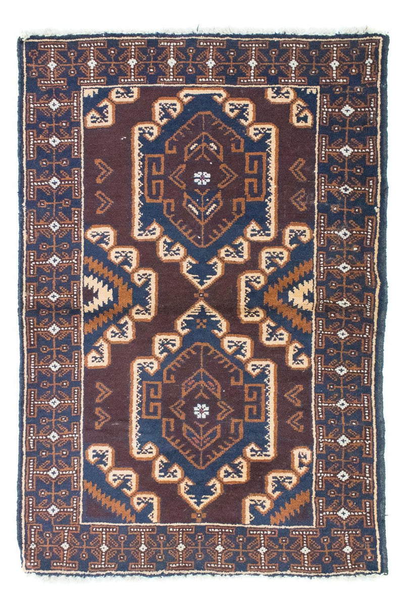 Tappeto Belutsch - 132 x 85 cm - marrone