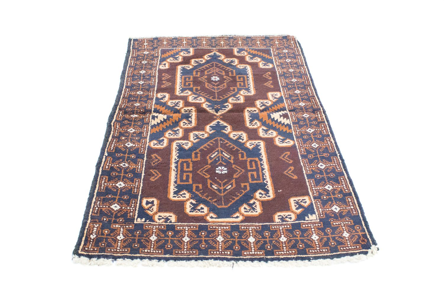Tappeto Belutsch - 132 x 85 cm - marrone
