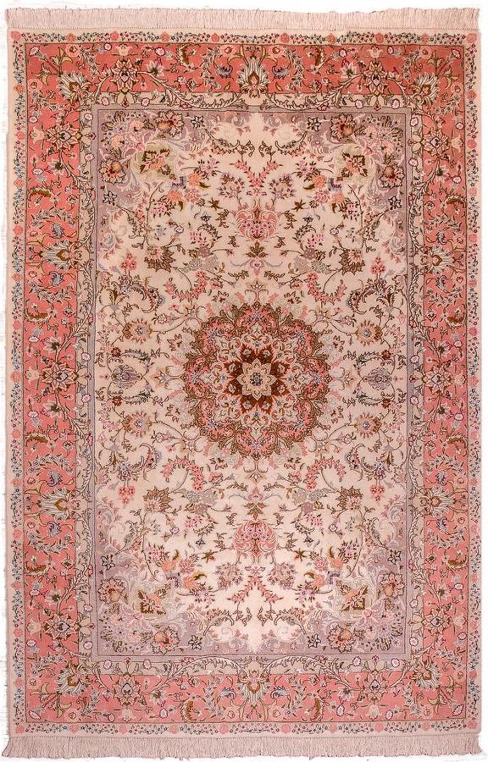 Tappeto Persero - Tabriz - Reale - 298 x 200 cm - rosa