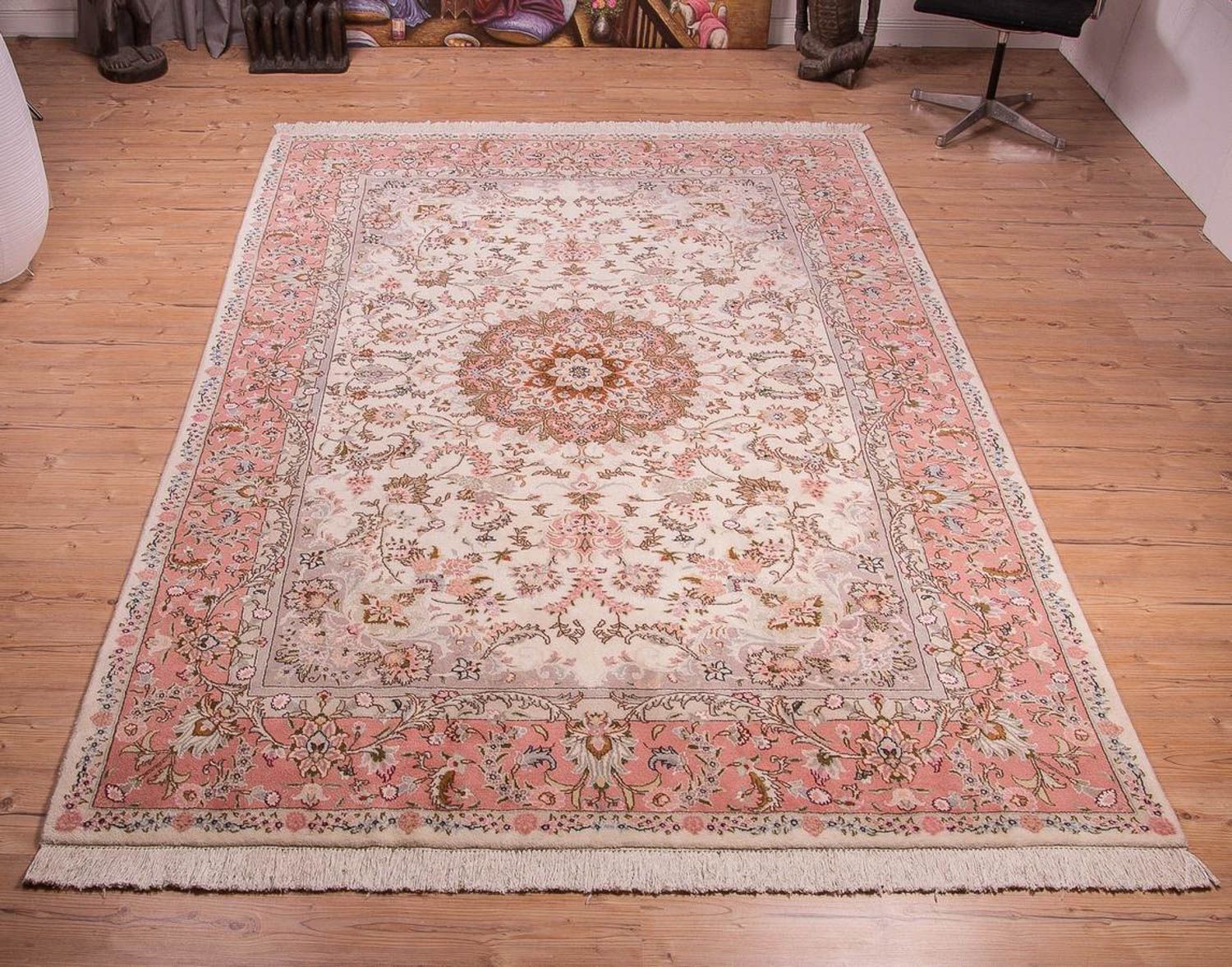 Tappeto Persero - Tabriz - Reale - 298 x 200 cm - rosa
