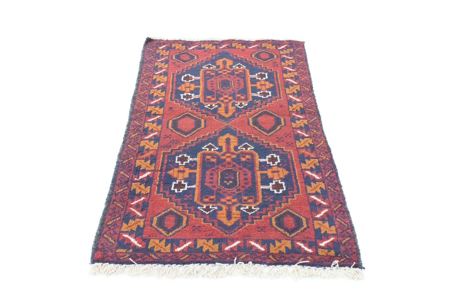 Tappeto Belutsch - 136 x 79 cm - arancione