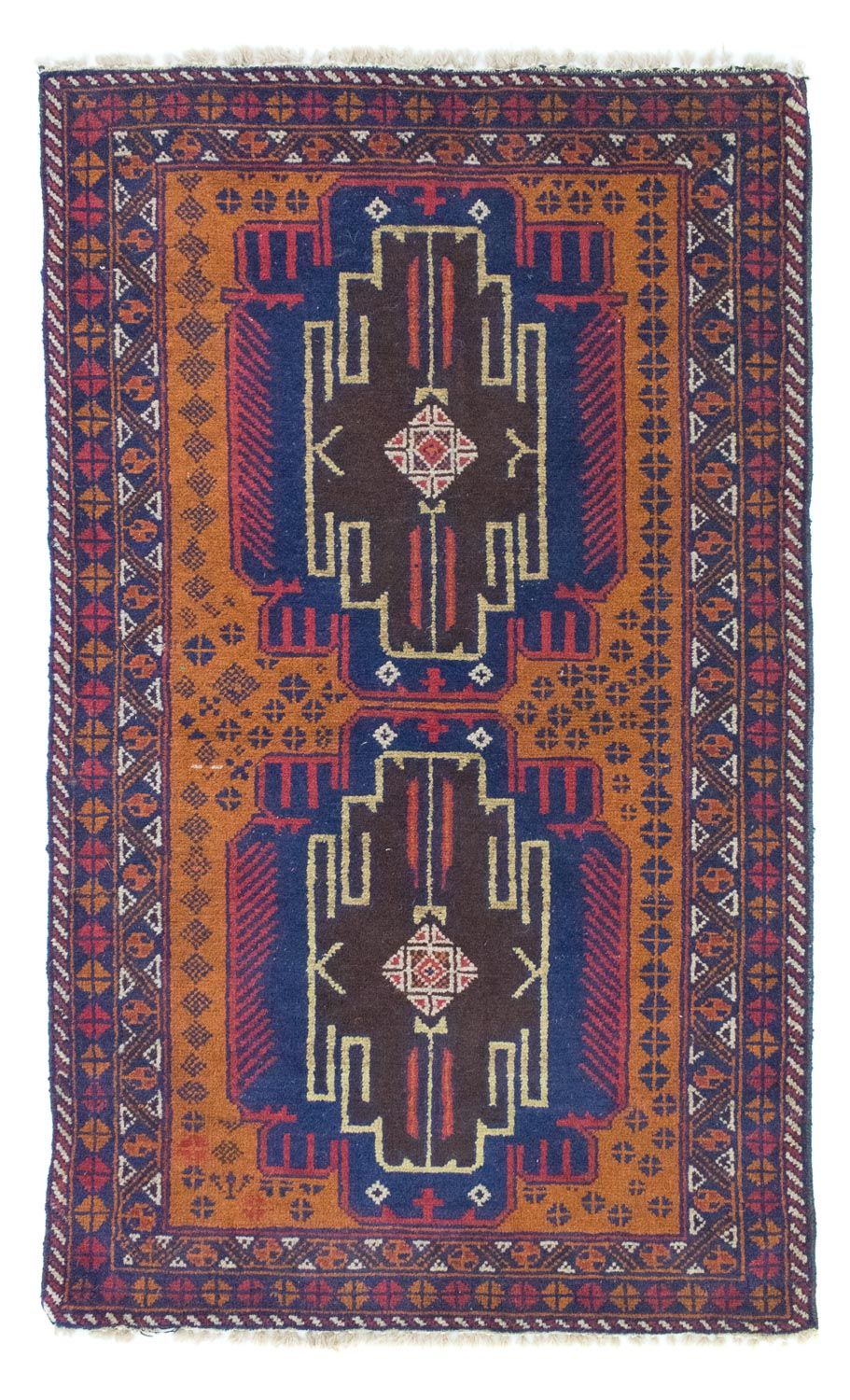 Tappeto Belutsch - 139 x 80 cm - arancione