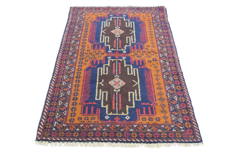 Tappeto Belutsch - 139 x 80 cm - arancione