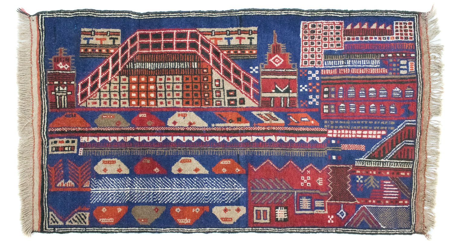 Tappeto Belutsch - 150 x 91 cm - multicolore