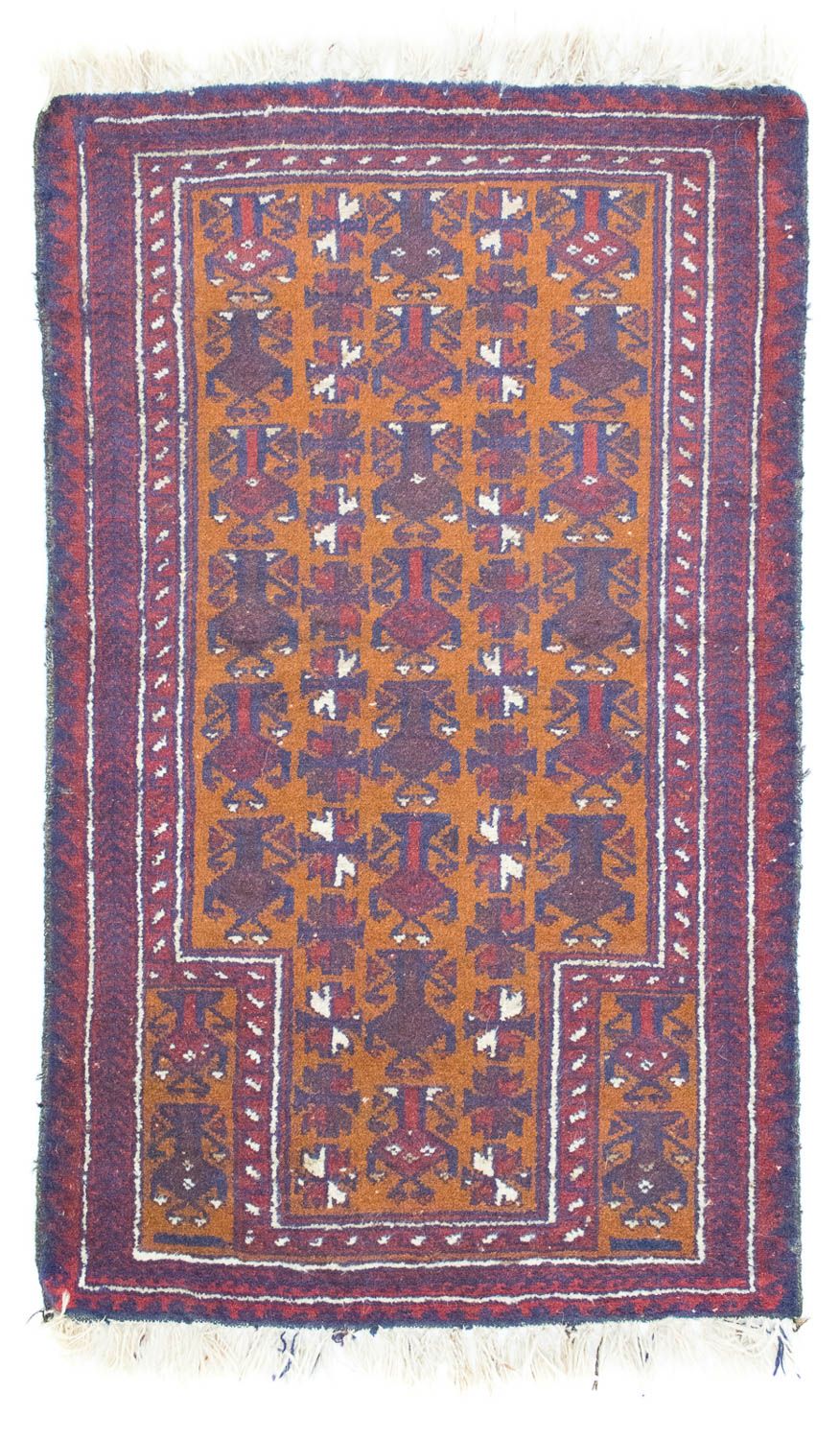 Tappeto Belutsch - 138 x 85 cm - arancione