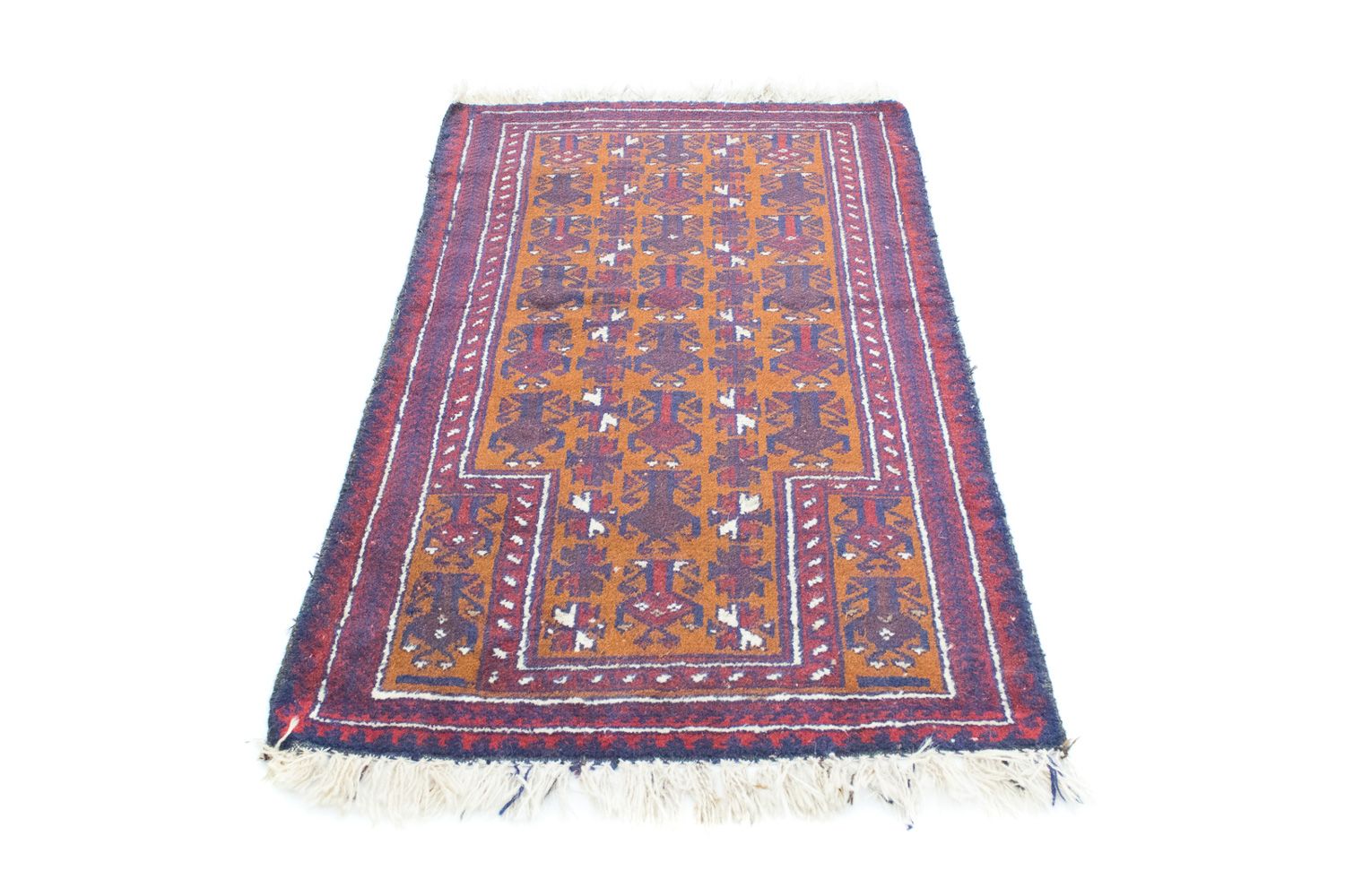 Tappeto Belutsch - 138 x 85 cm - arancione