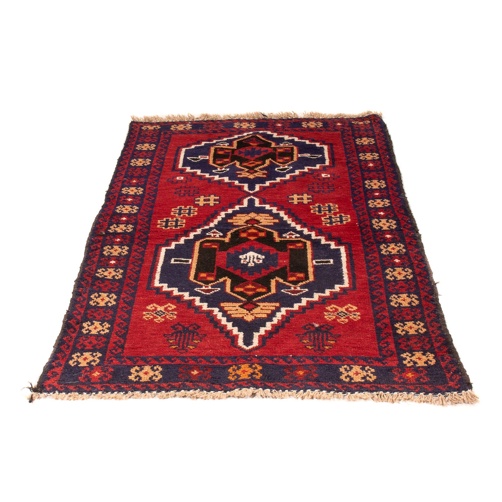 Tappeto Belutsch - 130 x 79 cm - rosso