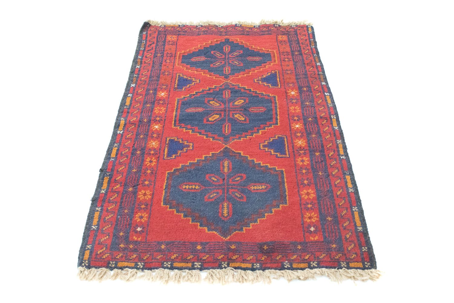 Tappeto Belutsch - 131 x 78 cm - rosso