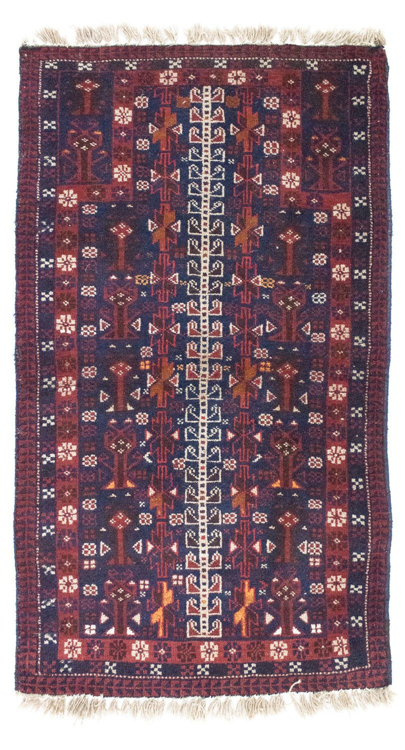 Tappeto Belutsch - 140 x 87 cm - blu