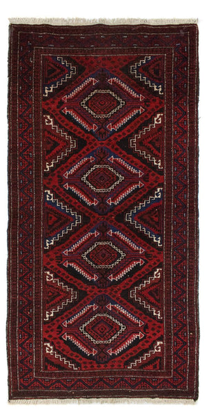 Tappeto Belutsch - 167 x 100 cm - rosso