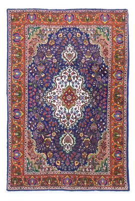 Tappeto Persero - Tabriz - 160 x 105 cm - blu