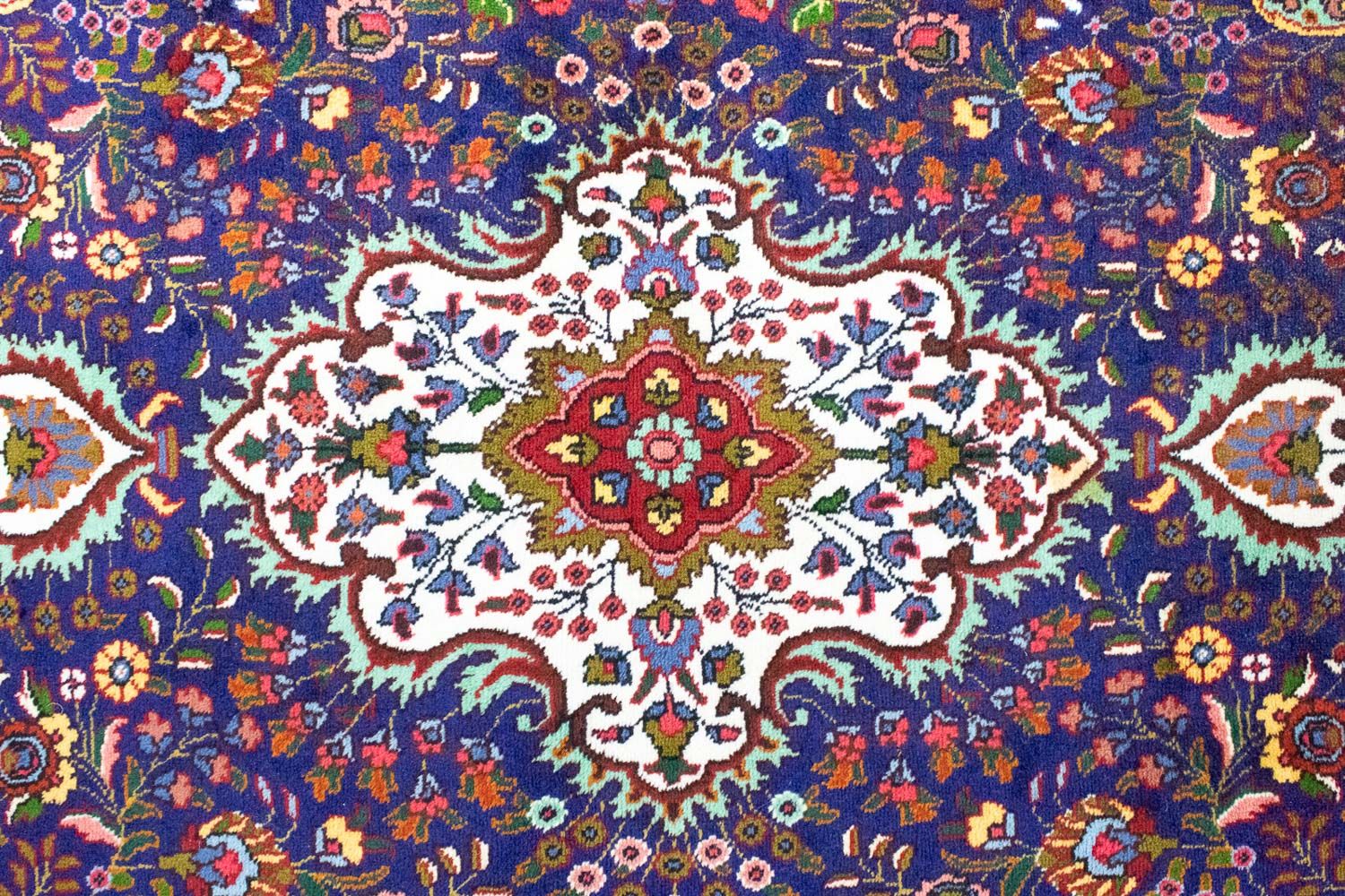 Tappeto Persero - Tabriz - 160 x 105 cm - blu