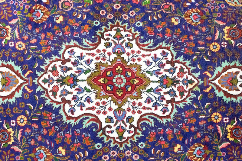 Tappeto Persero - Tabriz - 160 x 105 cm - blu