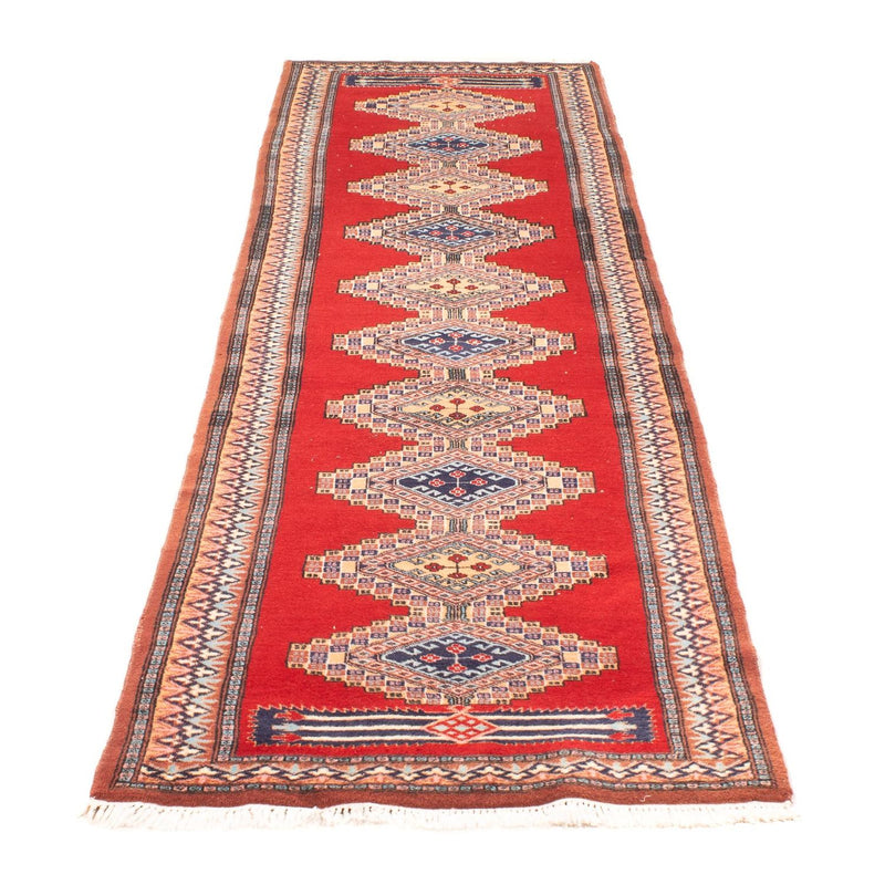 Tappeto corsia Tappeto Pakistani - 285 x 79 cm - rosso