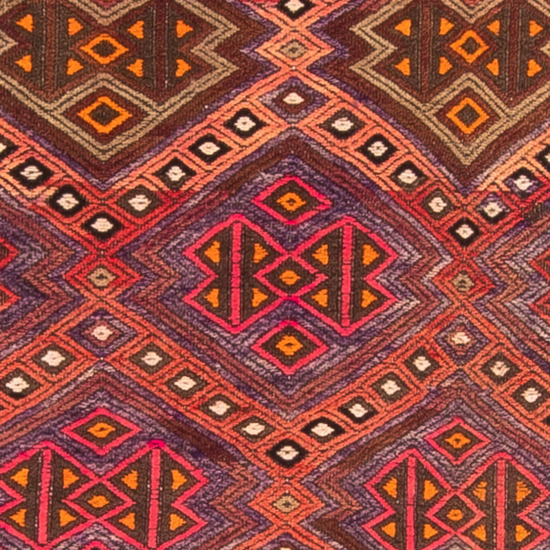 Tappeto corsia Tappeto Kelim - Vecchio - 380 x 70 cm - multicolore