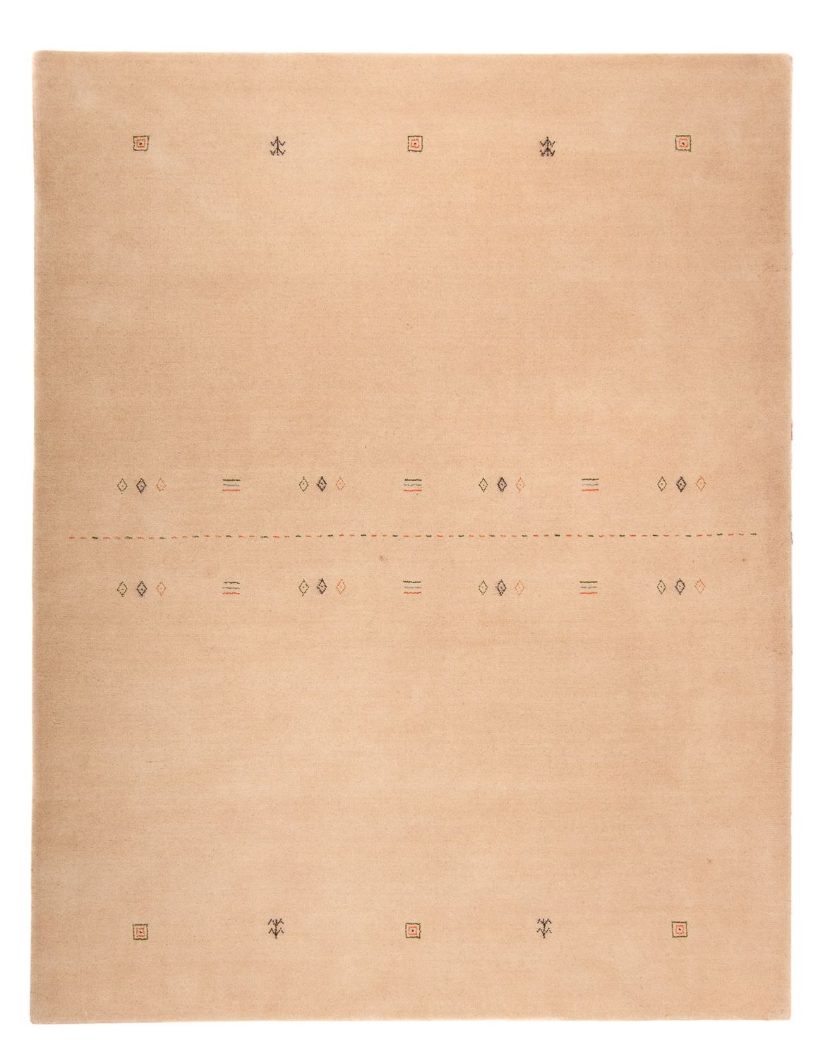 Tappeto Gabbeh - Loribaft Softy - 240 x 175 cm - beige