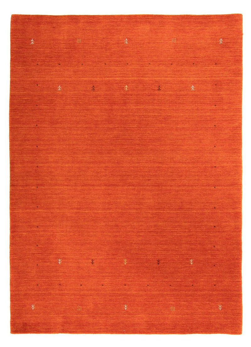 Tappeto Gabbeh - Loribaft Softy - 243 x 171 cm - rosso scuro