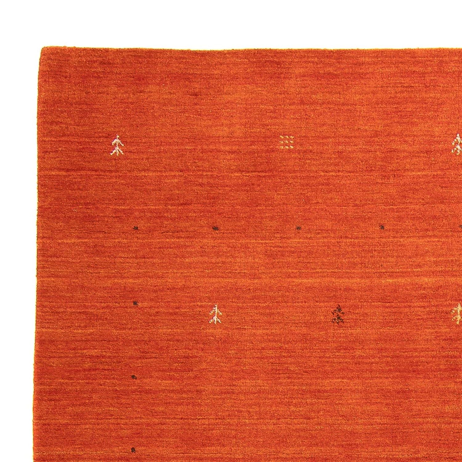 Tappeto Gabbeh - Loribaft Softy - 243 x 171 cm - rosso scuro