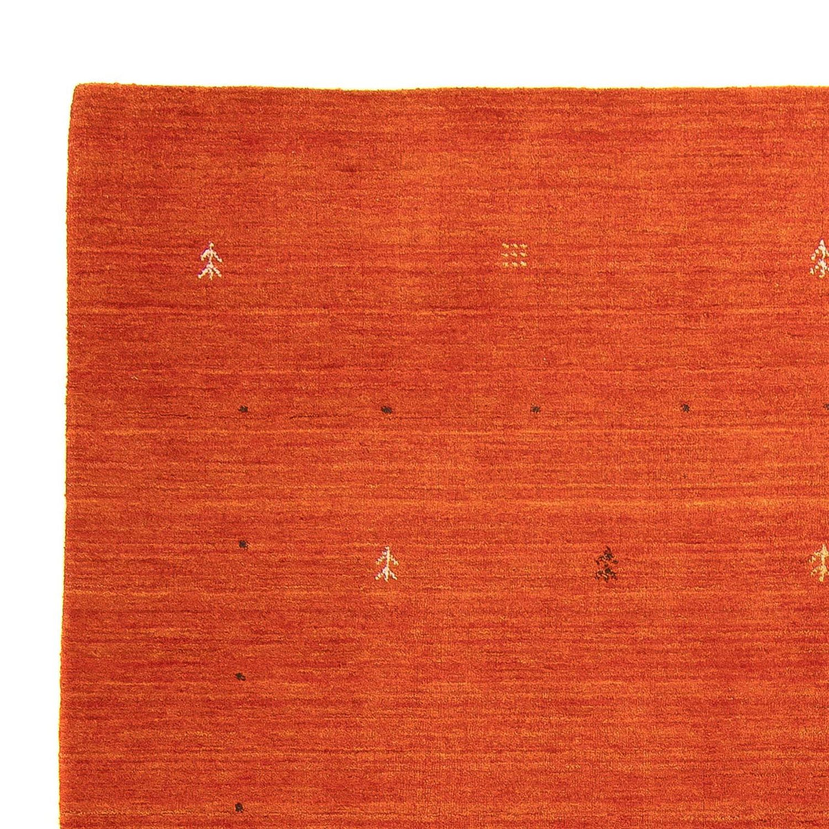 Tappeto Gabbeh - Loribaft Softy - 243 x 171 cm - rosso scuro