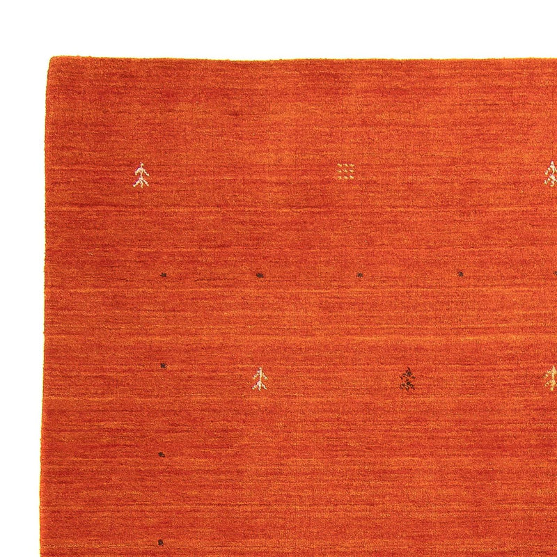 Tappeto Gabbeh - Loribaft Softy - 243 x 171 cm - rosso scuro