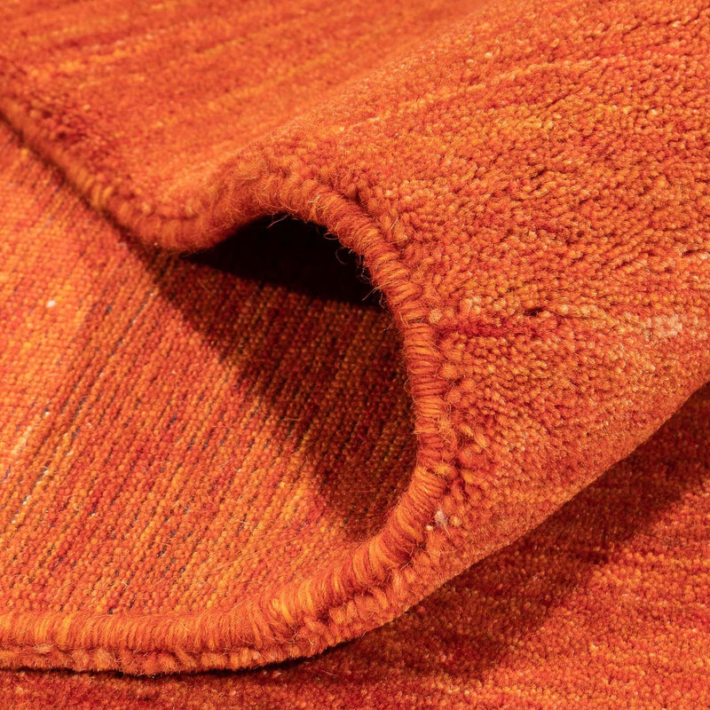 Tappeto Gabbeh - Loribaft Softy - 243 x 171 cm - rosso scuro