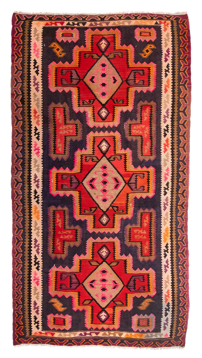 Tappeto Kelim - Vecchio - 280 x 162 cm - multicolore
